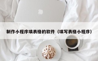 金坛制作小程序填表格的软件（填写表格小程序）